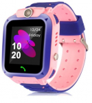 Riff Q12 See Me Wi-Fi / Sim GPS Tracking Kids Watch, Pink