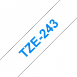 BROTHER TZE-243 silttegemise lind Blue valgel