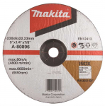 Makita DEPRESSED CENT GRIND WHEEL 230X6 RST (E)