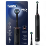 BRAUN Oral-B Pro 3 3000 Sensitive Clean Toothbrush, Black