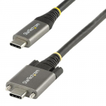StarTech.com 3ft (1m) USB-C kabel, mis on 10Gbps kiirusega, USB-IF sertifitseeritud, USB 3.1/3.2 Gen 2 tpi-C kabel, 100W (5A) judlusega, DP Alt Mode, kahe kinnituslliti, USB-C lsi ladustamine/snkroniseerimine