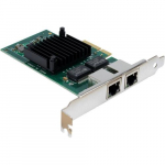Inter Tech Inter-Tech Gigabaid PCIe Adapter Argus ST-727 x4 v2.0 Dual retsipelgus