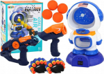 LEAN Toys Arcade Game Astronaut Shooting 2 Guns Balls Arrows