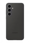 SAMSUNG Silikoonkattega mbris, must, Galaxy S24 FE, EF-PS721CBEGWW