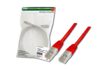 Mercodan Patch-kaabel KAT5E 1.5 m UTP punane, RJ45 varjatumatu
