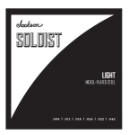 Jackson Soloist Light, shkkitarra noodid, 9 - 42 (299-0942-006)