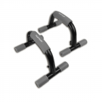 TUNTURI Push Up Bars, black-grey