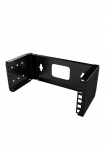 Lanview 10"" 2U Open Frame Rack Wall Mount - Black