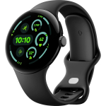 Google Pixel Watch 3 LTE nutikell, 45 mm, obsidiaan / mattmust (GA05773-EN)