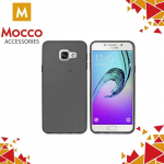 Mocco Ultra tagakate 0,3 mm silikoonkohus Samsung G925 Galaxy S6 Edge jaoks, lbipaistev-must