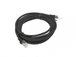 LANBERG Patchkabel CAT.6 UTP 3,0m Fluke Zertifikat sw