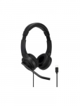 Kensington H1000 Juhtmega Peakomplekt USB-C, Must