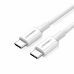 UGREEN 60551 USB-C kaabel USB 2.0 1 m 480 Gbit/s 100 W / valge