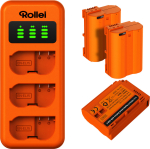 Rollei EN-EL15 3-osa akude ja laadija komplekt (20080)
