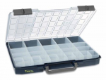 Cimco Carry-Lite 55 Small parts box Polycarbonate (PC), Polypropylene Blue, Transparent