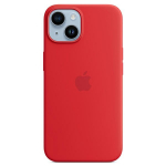 APPLE Etui MPRW3ZM/A iPhone 14 / 15 / 136,1" MagSafe punane/red silikoonist lekatte