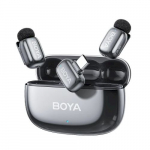 Boya Mini 2-02 USB-C juhtmeta mikrofonikomplekt (2TX 1xRX) / 2,4 GHz / 48 kHz/24 bit (Ruumsinine)