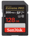 SANDISK mlukaart 128 GB Extreme Pro SDXC C10 V30 UHS-I U3