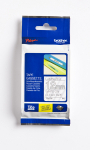 BROTHER TZe-135 kleeplint, 18 mm x 8 m, valge, selge taustaga (TZE135)