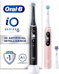 Oral-B iO Series 6 elektriline hambahari, topeltpakk, must / roosa (4210201448877)