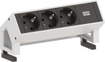 Bachmann DESK2 3-siduline 0,2 m Must/Valge