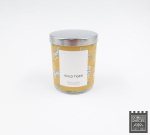 Baltic Candles Gold Tiger Aroma candle in glass with cap with scent / burning time 33h