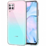 Mocco Ultra tagakaaned 1 mm silikoonkohus Huawei P Smart 2020 jaoks Lbipaistev