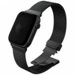 uniq Dante Pro rihm Apple Watch 42/41/40mm roostevabast terasest grafiit must