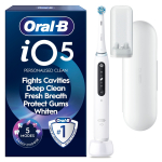 Oral-B iO5 elektrislmik, valge + reiskekarp (068086)