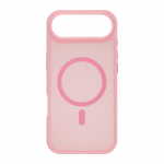 FoneKit Magneet-hhilise Soft Touch kaitsembris, iPhone Air, roosa (6438148063337)