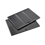 Barbecook Dinamik Core emailitud valmistemrauat grilliplaat, 43 x 35 x 2 cm | BC-ACC-7126