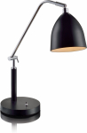 Marksljd Fredrikshamn table lamp, E27, black, 58cm (vikse iluveaga)