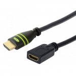 Techly Kiirtoimine HDMI laiendus Ethernetiga, 4K@30Hz, 1,