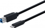 Fuj:tech USB-C 3.0 - USB-B kaabel, 1m (908863)