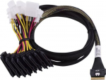 MICROCHIP TECHNOLOGY 2305400-R Serial Attached SCSI (SAS) kabel 0,8 m Must, Mitmeklgne