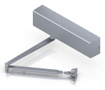Ubiquiti A mechanical door closer that ensures controlled closure