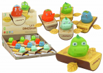 LEAN Toys Wind-up Bath Toy Dinosaur in a Boat