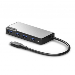ALOGIC USB-C Fusion SWIFT 4-in-1 adapter iPadile ja MacBook Pro jaoks, suure kiirusega ja kompaktse disainiga 4-port USB-A adapter USB-C seadmetele