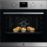 Spetsiaalne pakkumine! Electrolux 600 seeria sisseehitatav ahi 72 l. roostevaba teras EOD3H50TX