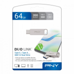 PNY Pendrive 64 GB USB 3.2 Duo-Link P-FDI64GDULINKTYC-GE