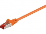 MicroConnect F/UTP CAT6 10m Orange PVC Outer Shield : Foil screening