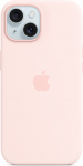 APPLE iPhone 15 silikoonkate MagSafe'iga, roosa (MT0U3ZM/A)