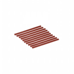 Gums for floor nozzle NILFISK 400mm, 10 pcs.
