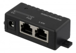 Deltaco POE-109 PoE-adapter Gigabit Ethernet 48 V