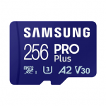 Samsung MB-MD256SB/WW PRO Plus 256GB MicroSD Card, MicroSDXC, Flash Memory Class 10
