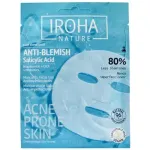 iroha Anti-Blemish Face Sheet Mask - Ngilehemask probleemselele nahale 20ml