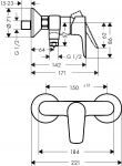 Hansgrohe Talis E Chrome 71760000