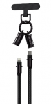 Devia 2in1 kaelarihm 27W USB-C Lightning kaabel 1,2m