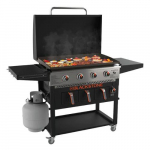 Blackstone 257-1868DK vljask/grill vanker Gaas Must, Oran, roostevaba teras 17584 W