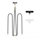 Tech-Protect C7S ROPE CROSSBODY STRAP CRAYON GREY|GOLD